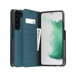 Araree AR10-01455B Mustang Diary Cover For Galaxy S22+ Ash Blue